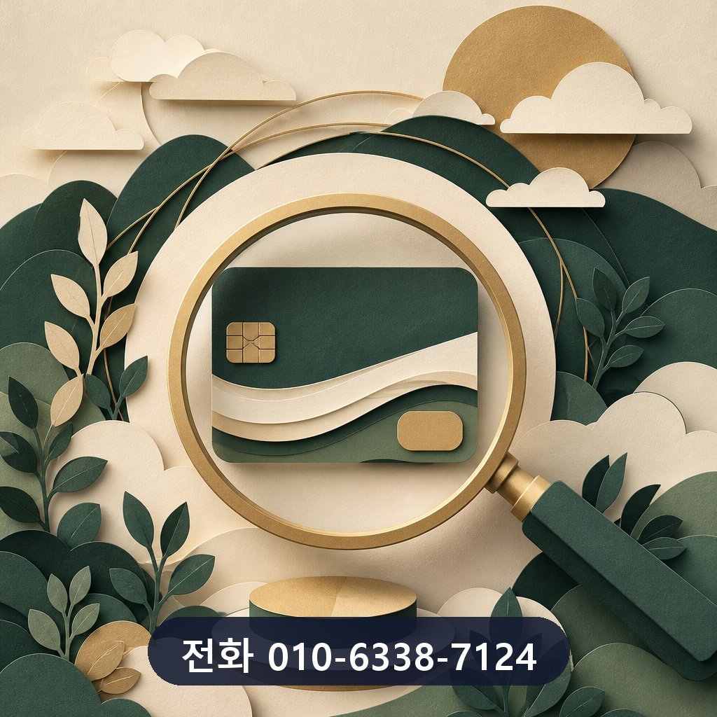 BC카드 카드깡 한도 확인 이미지